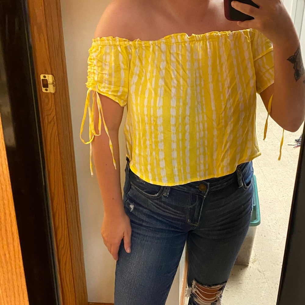 Women’s off the shoulder top